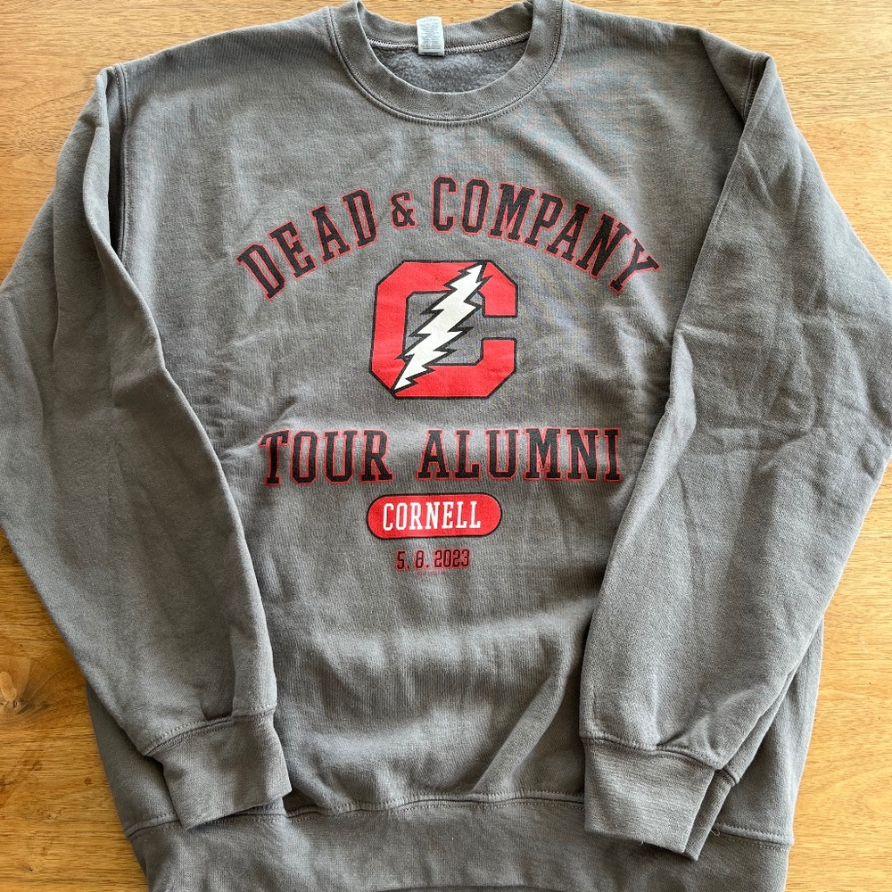 Dead & Company Tour Alumni Sweatshirt – Cornell 2023 Commemorative Edition NWOT